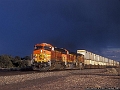 BNSF 5520 at Continental Divide, NM on 20 March 2005